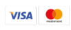 Métodos de pago: VISA y MASTERCARD
